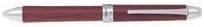 Pilot 3-color ballpoint pen, Legno BKTL3SKDR, deep red barrel
