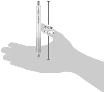 PILOT Ballpoint Pen Dr. Grip G-Spec Flash Color, Flash White, Black Ink (BDGS-60R-FW)