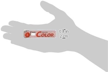 PILOT Color Mechanical Pencil Lead Eno, 0.7mm, Red, 10 Leads (HRF7C-20-R)