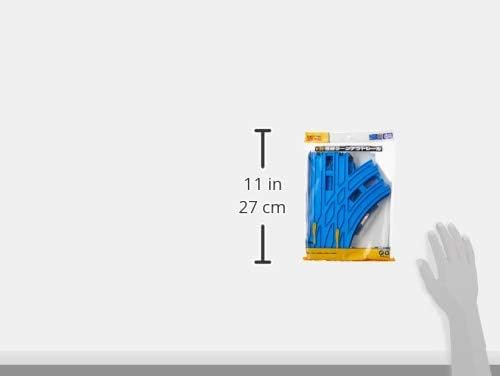 PlaRail Double Track Turnout Rails (1 set each of left and right rails) R-28