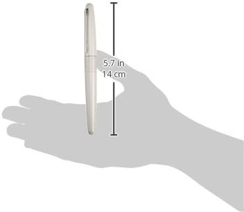 PILOT Cocoon Fountain Pen Medium Nib White Body (FCO-3SR-W-M), alternate view