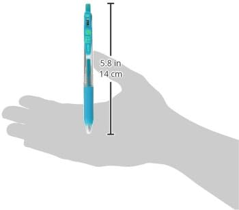ZEBRA Sarasa Clip Pen 0.4 mm, Blue/Green (JJS15-BG)