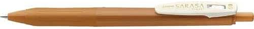 ZEBRA JJ15-VCY Sarasa Clip Gel Ballpoint Pen, 0.5, Camel Yellow