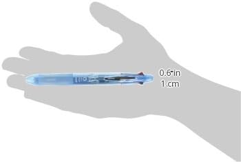 PILOT Mult Function Pen 4+1 Light, 0.7mm Ballpoint Pen, 0.5mm Mechanical Pencil, Clear Light Blue (BKHL-50R-CLB)
