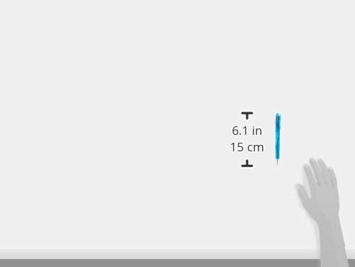 ZEBRA Clip-On G 3C 3-Color Ballpoint Multi Pen, 0.7 mm, Light Blue Body (B3A3-LB)