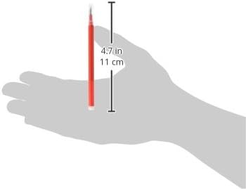 PILOT Frixion Ball Pen Refill 07, Red (LFBKRF30F3R)