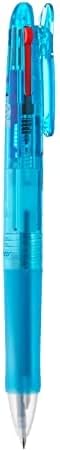 ZEBRA Clip-On G Series 3 Color Ballpoint Multi Pen, 0.7 mm, Blue Body (B3A3-BL)