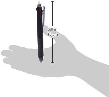 PILOT FriXion 3 038, 3 Color Ballpoint Pen, 0.38mm, Gray Body (4902505501616)