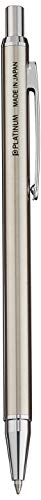 Platinum Fountain Pen BSL-500D Permanent Ballpoint Pen Stainless Hair Line