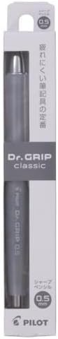PILOT Mechanical Pencil Doctor Grip Classic 0.5mm HDG-50R-IGY Ice Grey