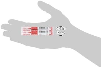 ZEBRA Emulsion BallPoint Pen Refill for Sharbo and Surari Sharbo Multi Function Pen Red Ink, 0.5mm Point (RESB5-R)