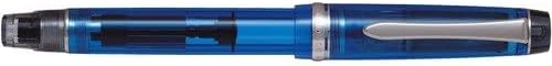 PILOT Fountain Pen Custom Heritage 92, Transparent Blue Body, M-Nib (FKVH-15SRS-TL-M)