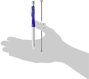 PILOT Mechanical Pencil S10, Transparent Blue Body, 0.7mm Lead (HPS-1SR-TL7)