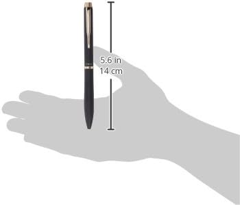 PILOT BDR-3SM-B Acro Ink Ballpoint Pen, Acro Drive Medium Point, Black Body