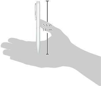 PILOT BDR-3SR-S Acro Ink Ballpoint Pen, Acro Drive Fine Point, Silver Body