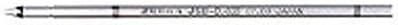 Low Viscosity Ballpoint Pen - ZEBRA Refill for Gel Ink Ballpoint Pen (JSB-0.4) Black x 5 pieces (Japan Import) - Smooth Precision Writing Experience - Office Journaling and Study Use