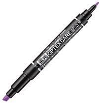 ZEBRA OPTEX CARE WKCR1 Fluorescent Marker - Purple (Broad line: 4.0mm / Fine line: 0.8~1.1mm)