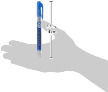 ZEBRA Optex1 EZ Highlighter, Dark Blue (WKS11-DB)