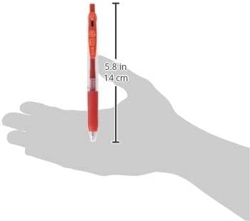 ZEBRA Sarasa Clip Gel Ink Ballpoint Pen, 0.7mm, 3 Color Set (JJB15-3CA)