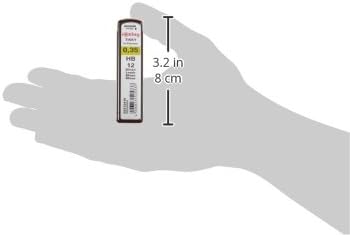 Rottling Refills 0.3 (0.35)mm HB for Mechanical Pencils, Set of 2 S0312410