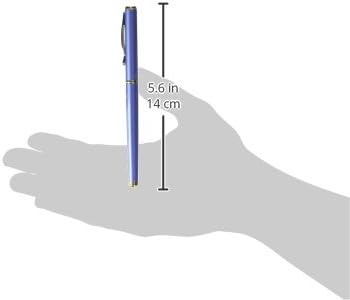 PILOT Cavalier Fountain Pen, Silver Body, Fine Nib (FCA-3SR-S-F), alternate view