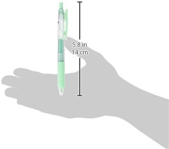 ZEBRA Sarasa Clip 0.5mm Ballpoint Pen, Milk Green (JJ15-MKG)