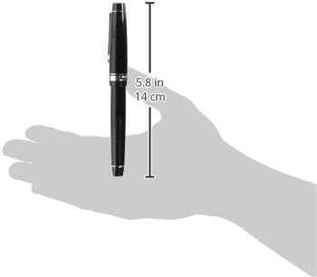 PILOT Fountain Pen Custom Heritage 912, Black Body, B-Nib