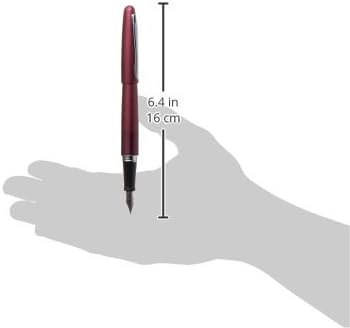 PILOT Cocoon Fountain Pen Medium Nib Bordeaux Body (FCO-3SR-BO-M), alternate view