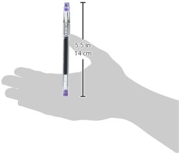 PILOT Gel Ballpoint Pen, HI-Tec-C 03, Extra Fine, Violet (LH-20C3-V)