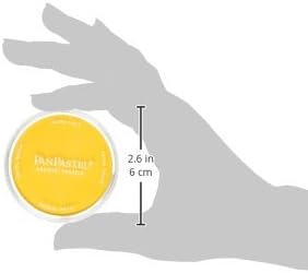 PanPastel Artist Pastels by GOLDEN, Diarylide Yellow, 2.44 / 62mm Pan Diameter, Professional Artist Pastels, Unique Pan Format (cake-like)