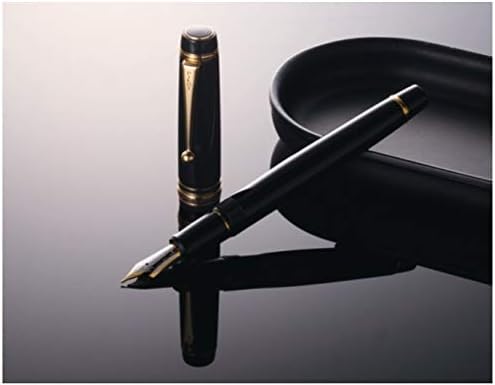 PILOT Custom 845 Fountain Pen – Fine Point, Jet Black Urushi Lacquer (Z-CS-LN)