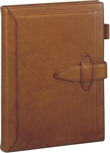 Raymay Fujii DSA3010C Personal Organizer, Da Vinci Roma Classic A5, Brown