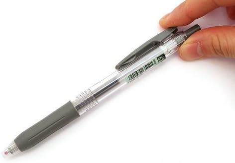 ZEBRA Sarasa Clip Pen 0.4 mm, Gray (JJS15-GR)