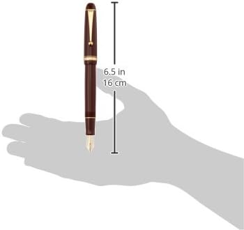 Pilot Custom 74 Fountain Pen, F-nib, Deep Red Body (FKK-1000R-DR(-F))