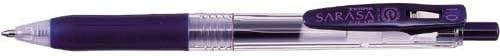 Smooth Writing Gel Pen 1.0mm - Zebra Sarasa Clip Black Pen 5 pieces - Fast Drying Smooth Ink - Office Journaling and Study Use