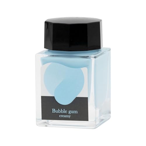 Sailor Fountain Pen, Dipton Bottle, Ink, Creamy Ink, Bubble Gum Creamy 13-1801-203, Bottle Ink Specially Designed for Dip Pens