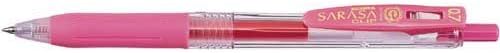 Bottled Fountain Pen Ink - ZEBRA SARASA Clip 0.7mm Pink x 5 pieces (Japan Import) - Smooth Precision Writing Experience - Office Journaling and Study Use