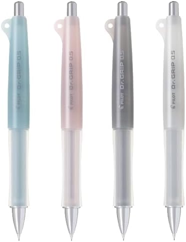 PILOT Mechanical Pencil Doctor Grip Classic 0.5mm HDG-50R-IGY Ice Grey