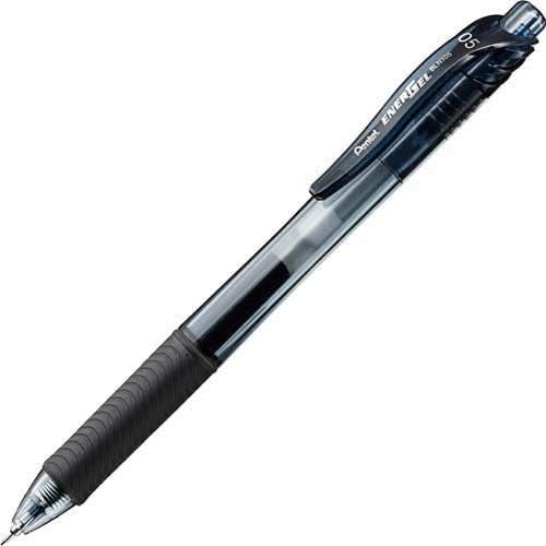 Smooth Writing Gel Pen 0.7mm - Zebra Sarasa Clip Black Pen 10 pieces - Fast Drying Smooth Ink - Office Journaling and Study Use