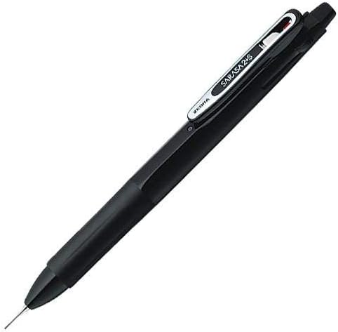 Smooth Writing Gel Pen - Zebra Sarasa Clip Black Pen 5 pieces - Fast Drying Smooth Ink - Office Journaling and Study Use