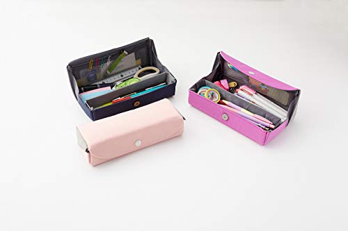 Raymay Fujii FY376B Pen Case, Pencil Case, Kohako, Black