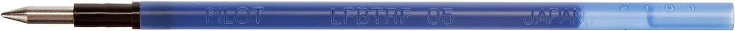 PILOT Frixion Ball Pen 05 Refill for Slim and Ball3 Set, Blue (LFBTRF30EF3L)