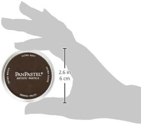 PanPastel Ultra Soft Artist Pastel, Burnt Sienna Extra Dark