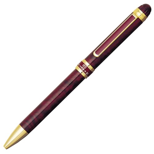 Platinum MWB-3000RN#70 Double 3 Action Multi-Function Fountain Pen Red Marble