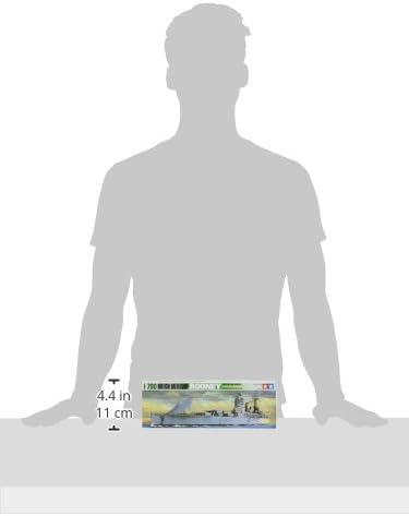 Tamiya 77502 1/700 British Rodney Battleship Plastic Model Boat Kit