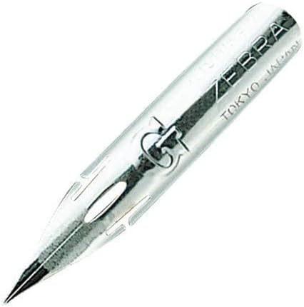 ZEBRA Comic G PG-6C-C-K Chrome Pen, Pack of 10