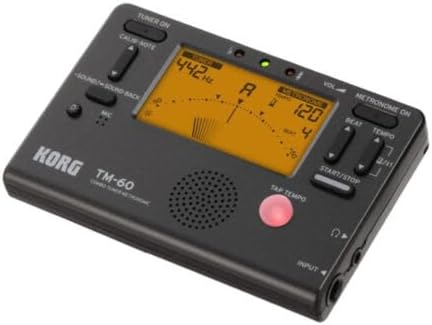 Korg TM60BK Tuner Metronome, Black