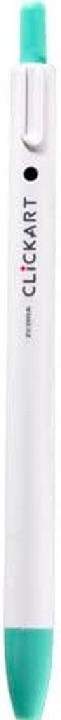 ZEBRA Knock Felt Pen, CLICKART, mint green
