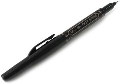ZEBRA Mackee Care Double-Sided Marker Pen - Extra Fine Point - Black