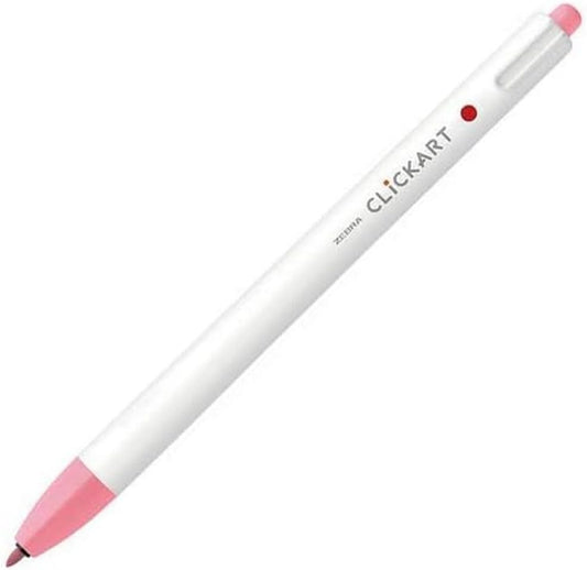 ZEBRA Knock Felt Pen, CLICKART, peachy pink